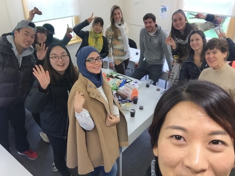 General English class in Auckland New Zealand - last day of term