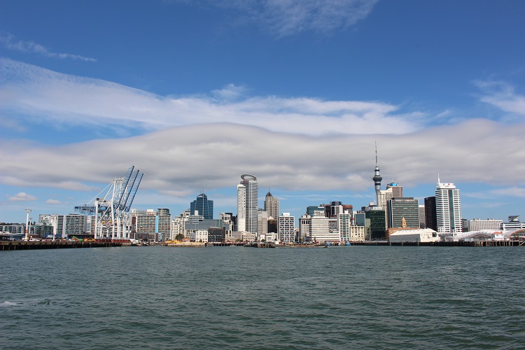 Auckland New Zealand view from Devonport