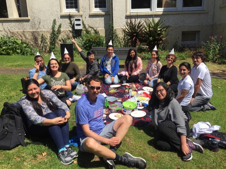 School BBQ at Languages International in Auckland, New Zealand