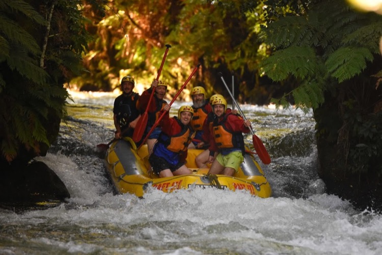 Rafting in New Zealand