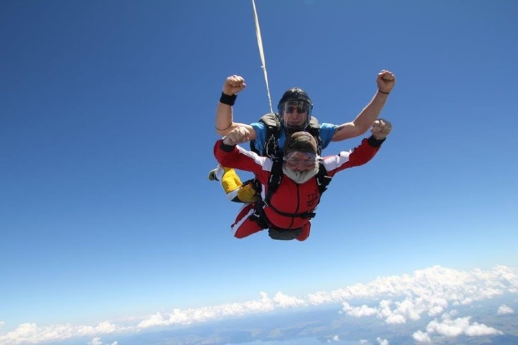 Sky Diving en Nouvelle-Zélande