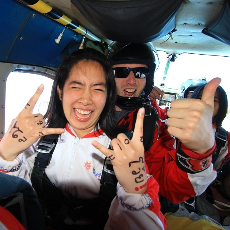 Skydiving in New Zealand